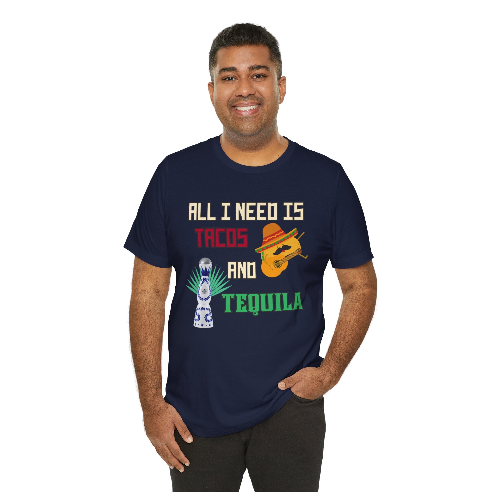 Tacos & Tequila - Unisex Jersey Short Sleeve Tee