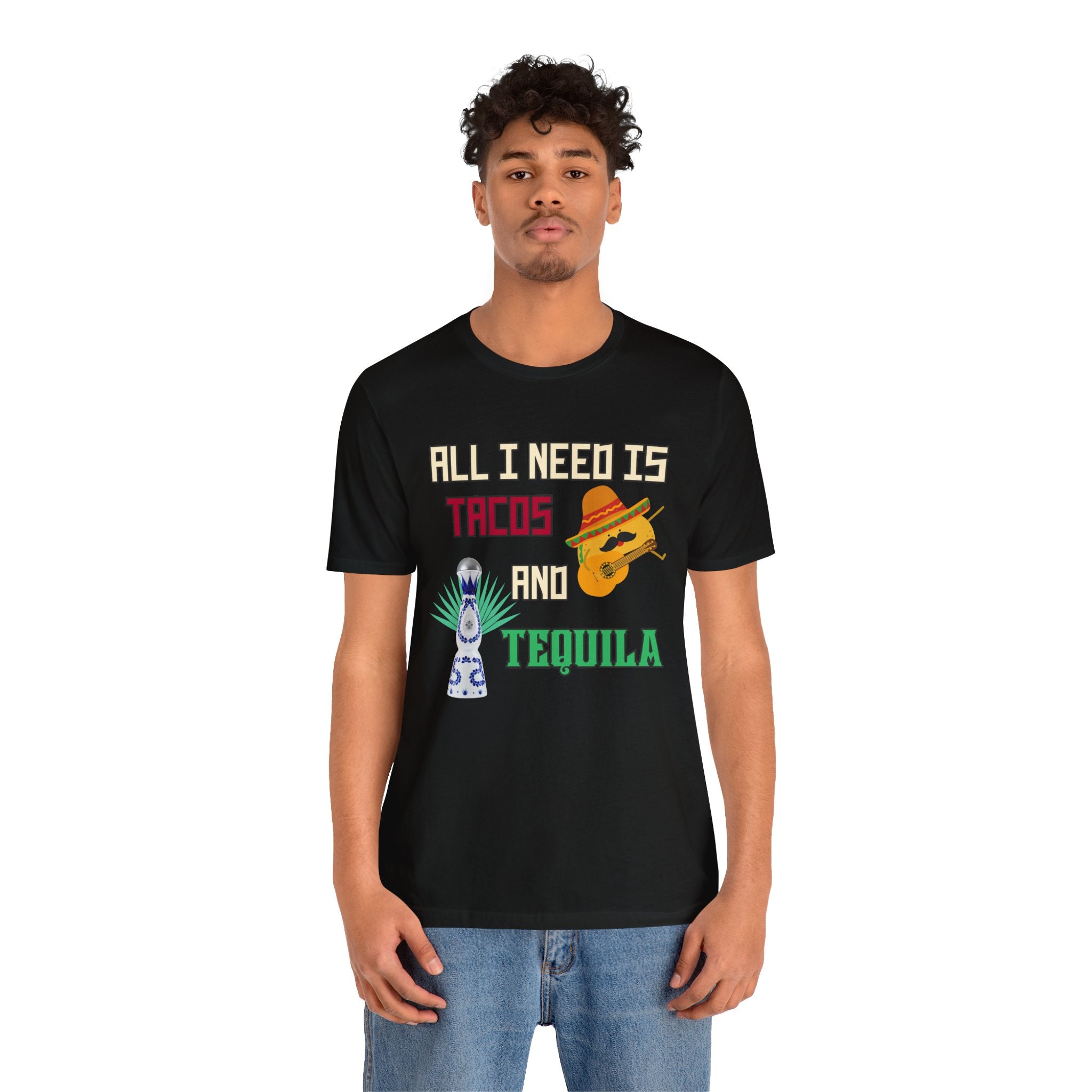 Tacos & Tequila - Unisex Jersey Short Sleeve Tee