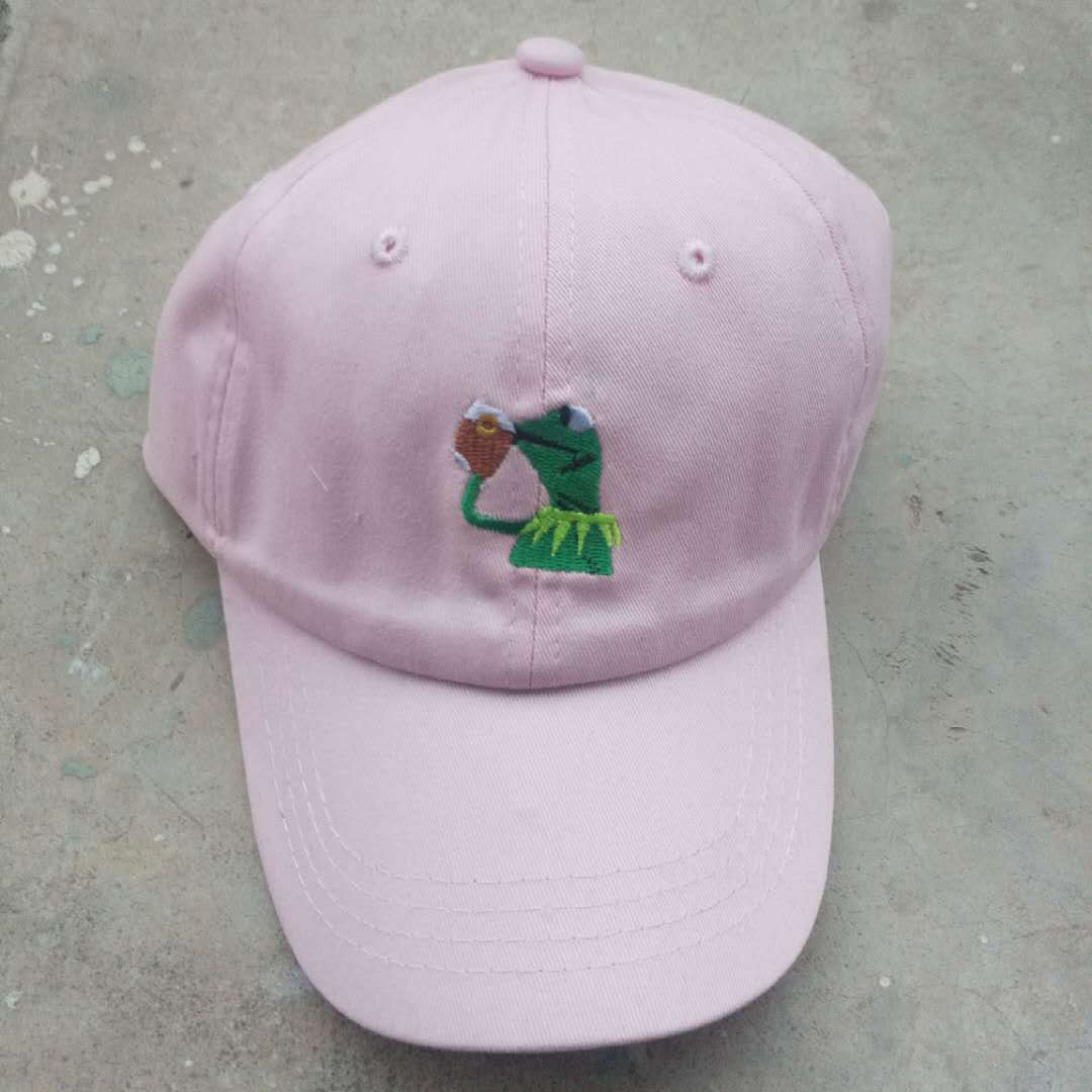 Frog Curved Brim Baseball Hat