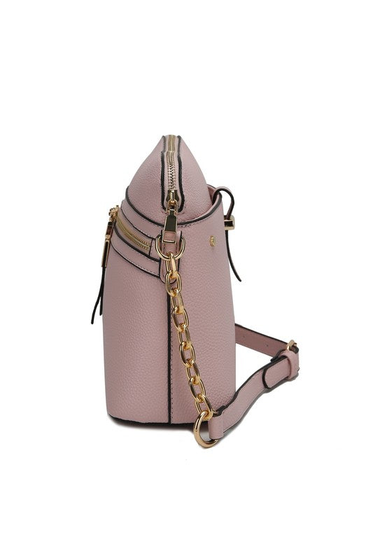 MKF Collection Kelis Solid Crossbody bag by Mia K