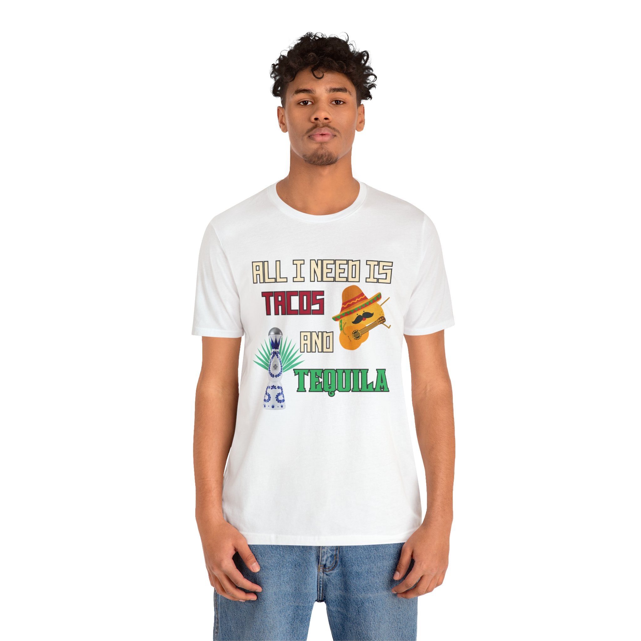 Tacos & Tequila - Unisex Jersey Short Sleeve Tee
