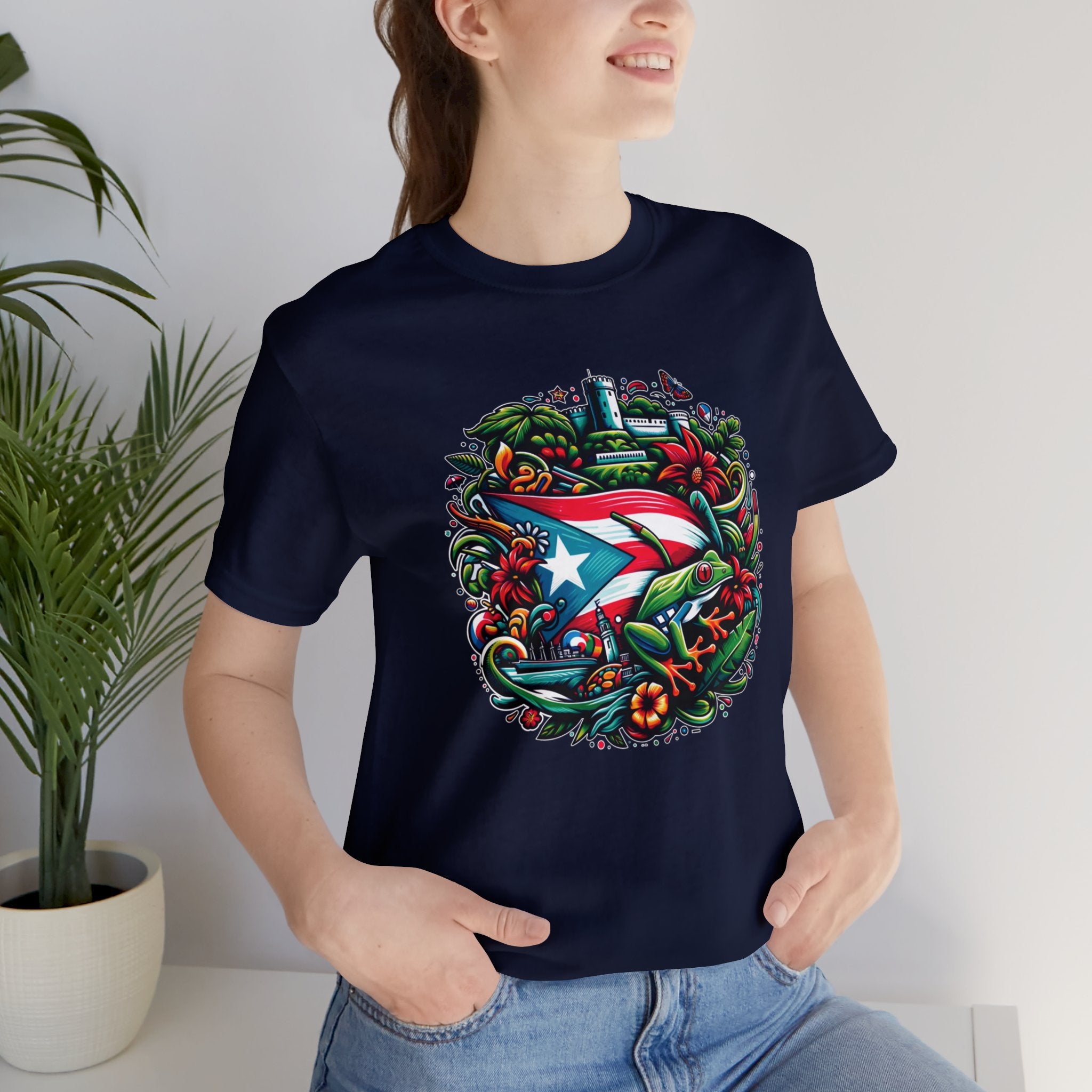 Puerto Rican Vibes - Unisex Jersey Short Sleeve Tee
