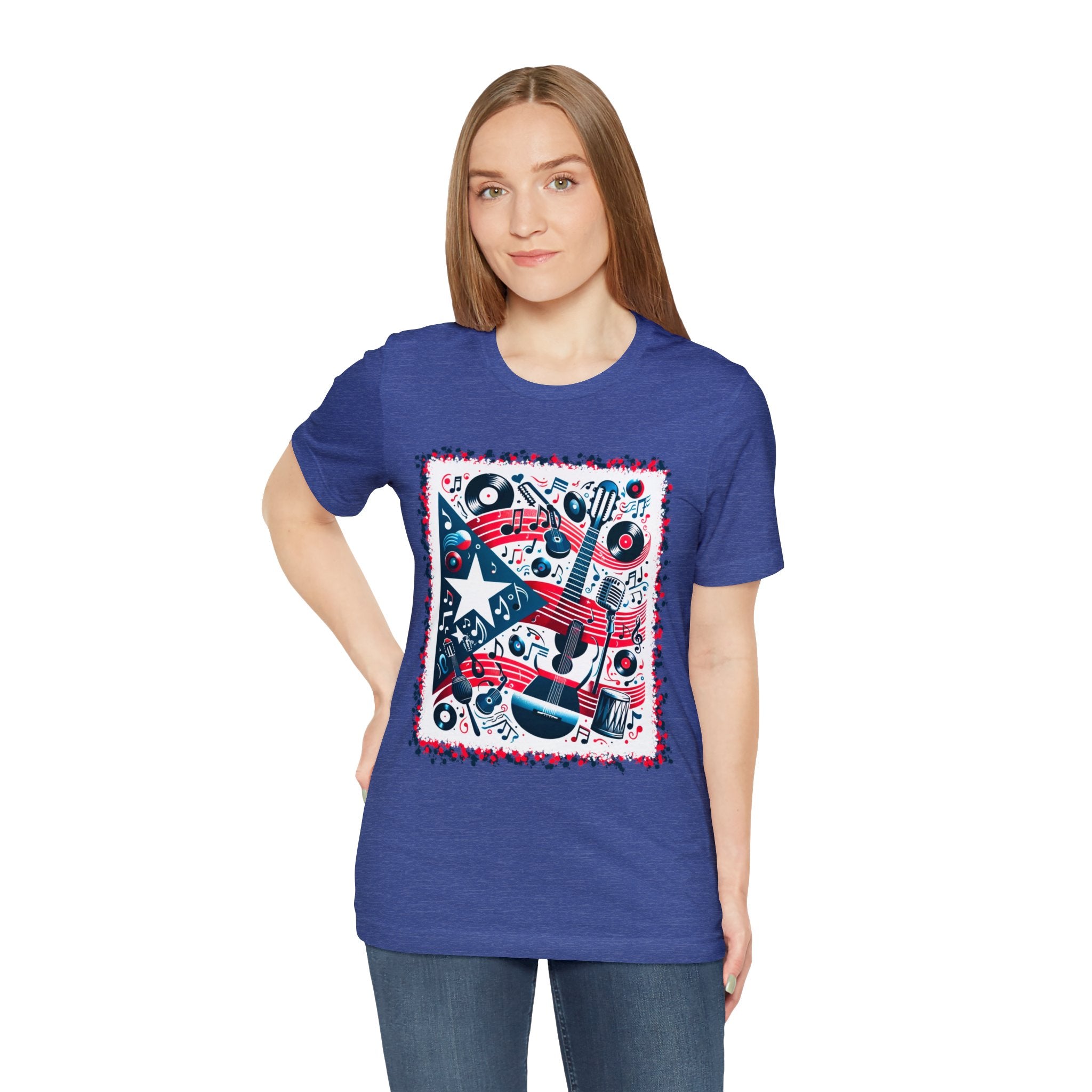 Puerto Rican Rhythm - Unisex Jersey Short Sleeve Tee