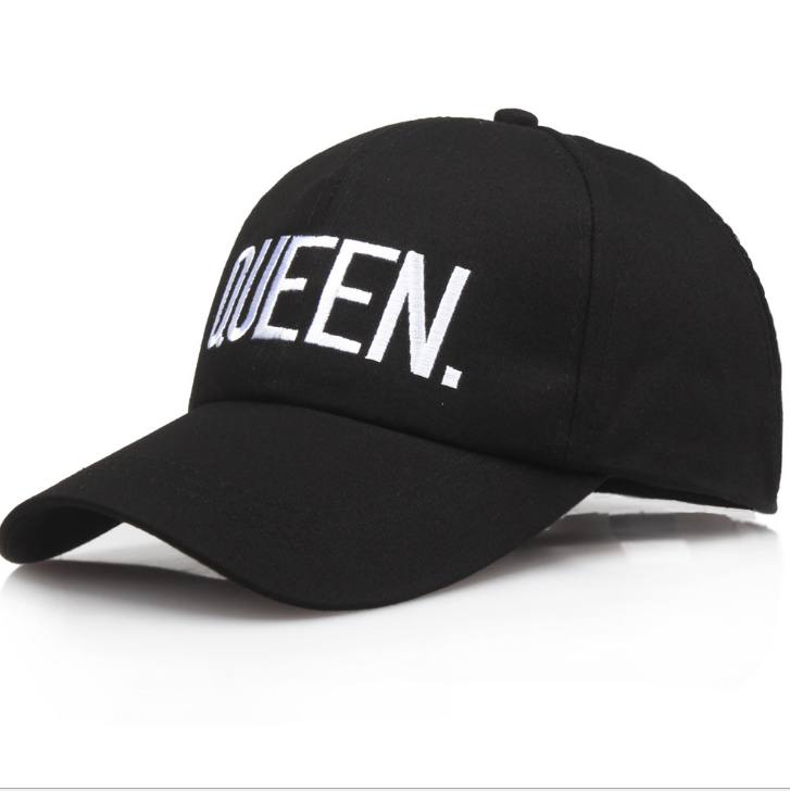 King & Queen Embroidered Hats