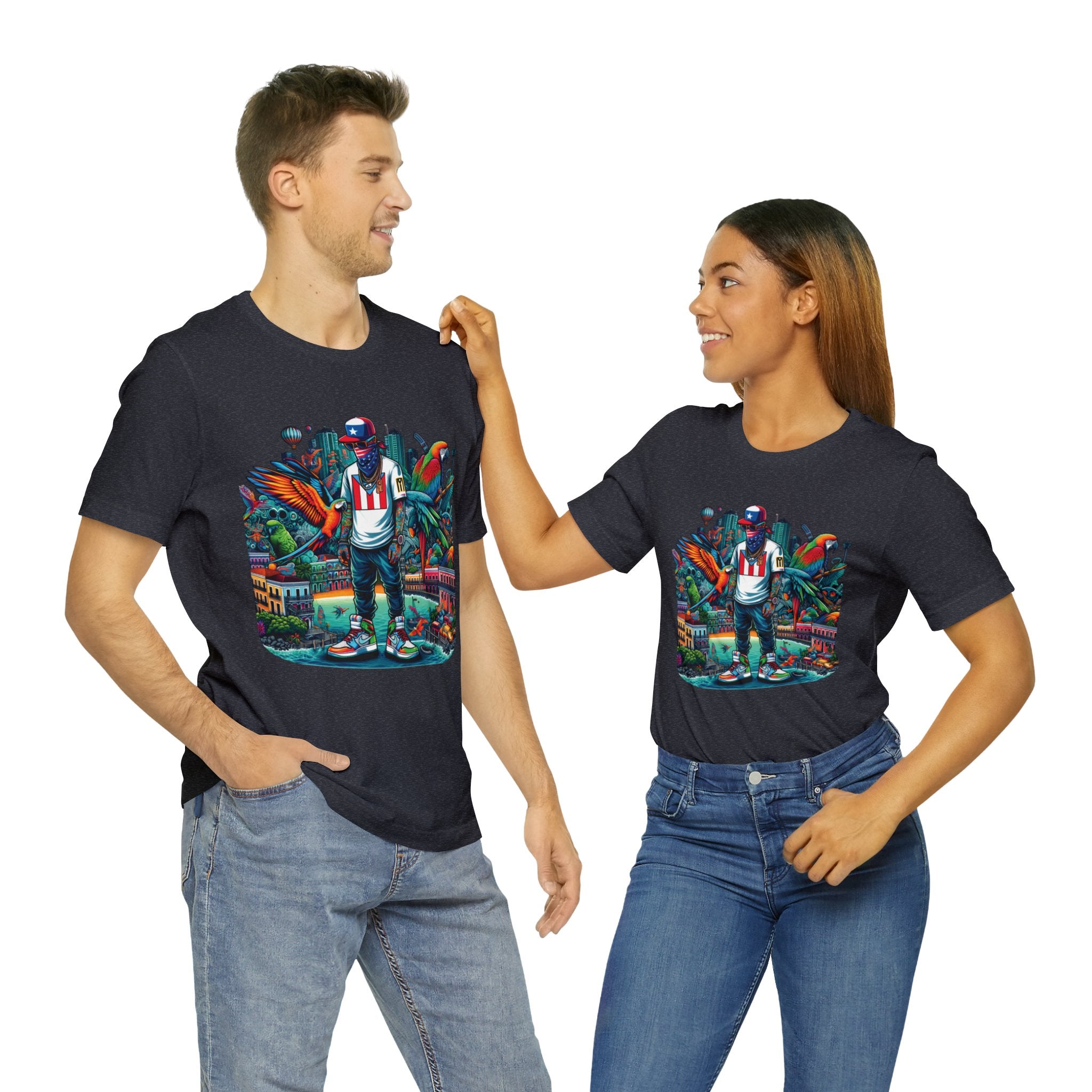 Tropical City Unisex Jersey Short Sleeve Tee