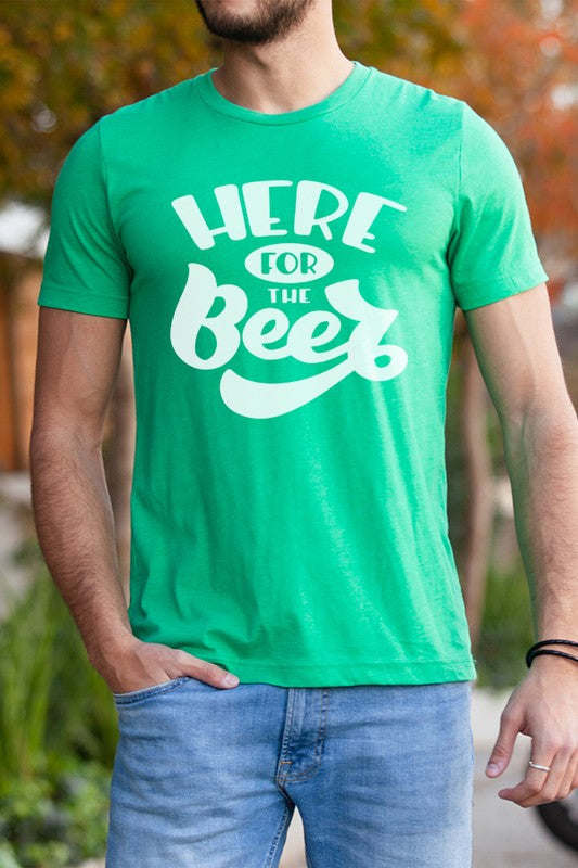 St Patricks Day Here For the Beer Mens Tee