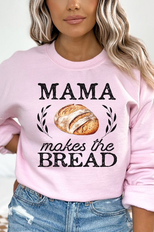 Mama Makes The Bread Graphic Sweatshirt