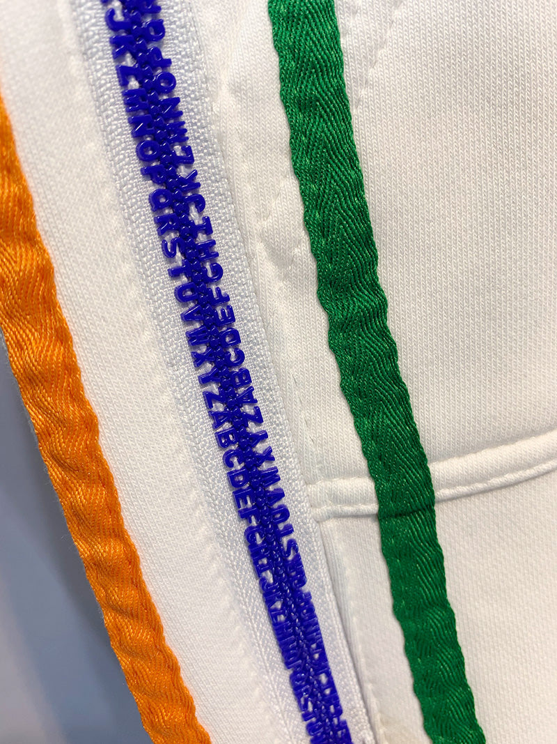 Zippered European cargo trousers