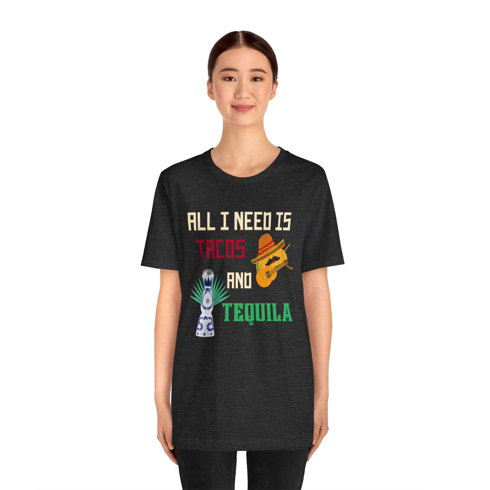 Tacos & Tequila - Unisex Jersey Short Sleeve Tee