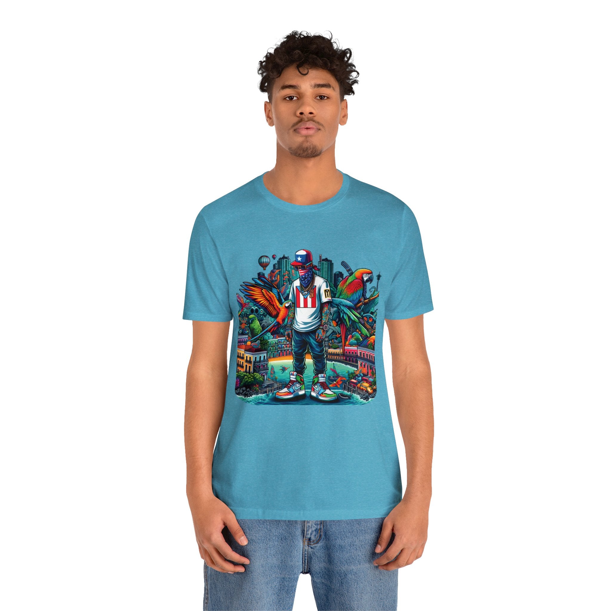 Tropical City Unisex Jersey Short Sleeve Tee