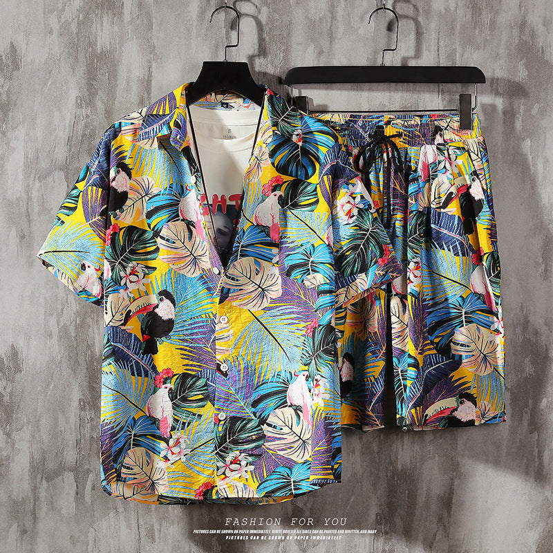 Flower shirt set