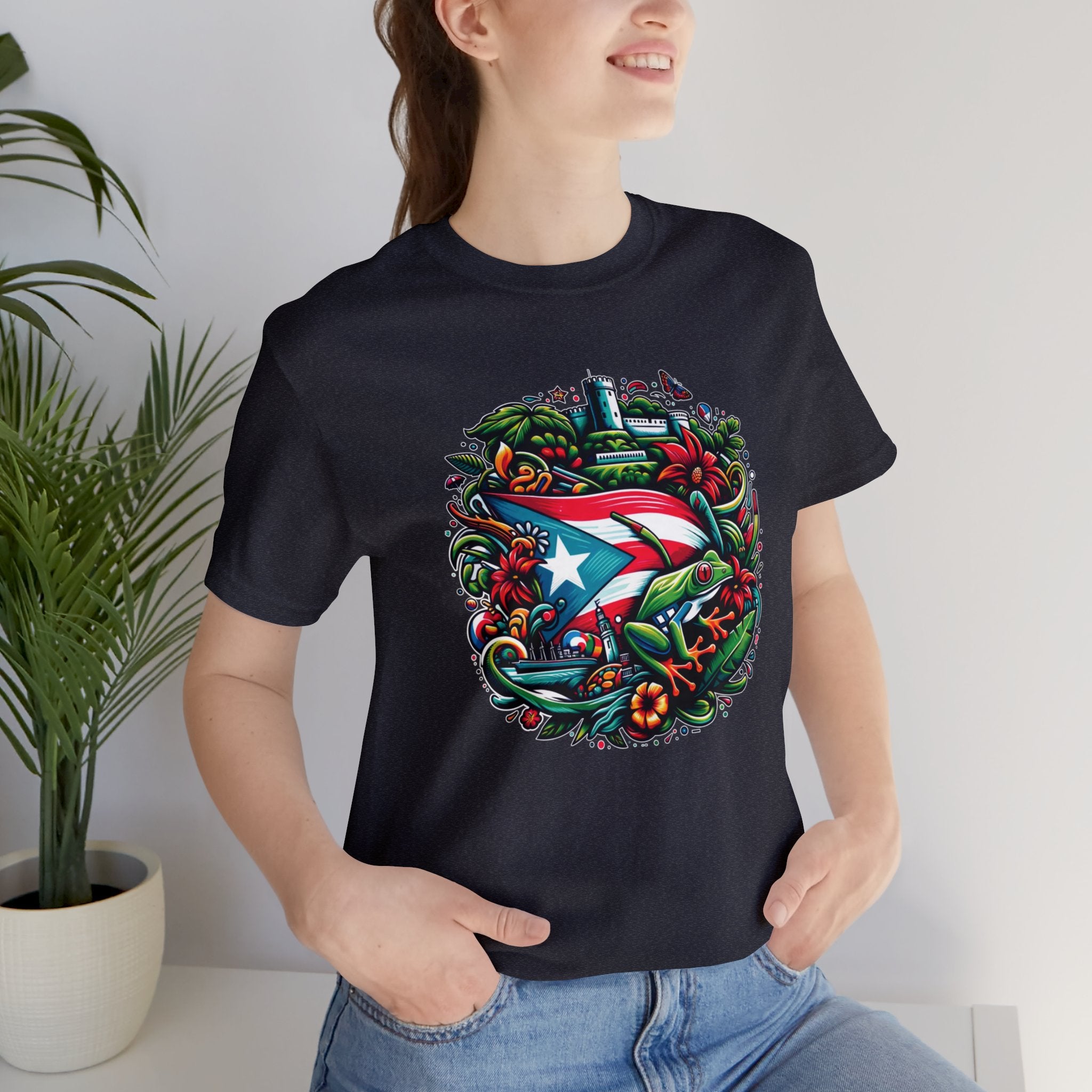 Puerto Rican Vibes - Unisex Jersey Short Sleeve Tee