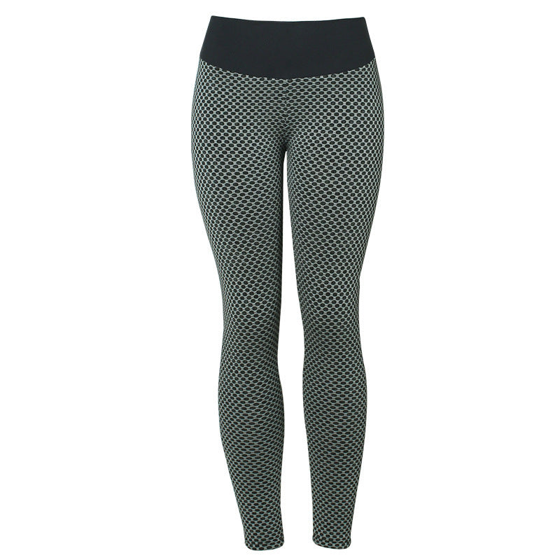 Plaid Leggings Fitness Yoga Pants Women&