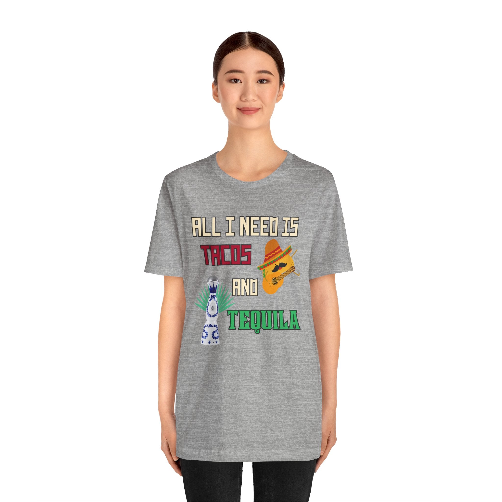 Tacos & Tequila - Unisex Jersey Short Sleeve Tee