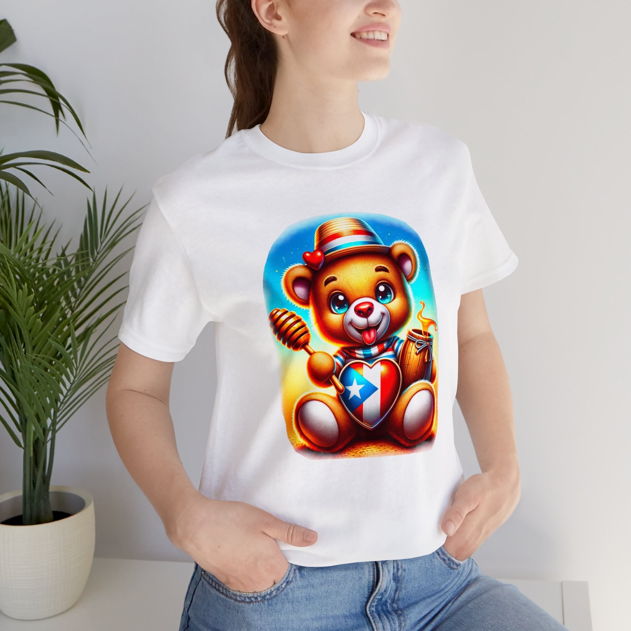 Honey Bear PR- Unisex Jersey Short Sleeve Tee
