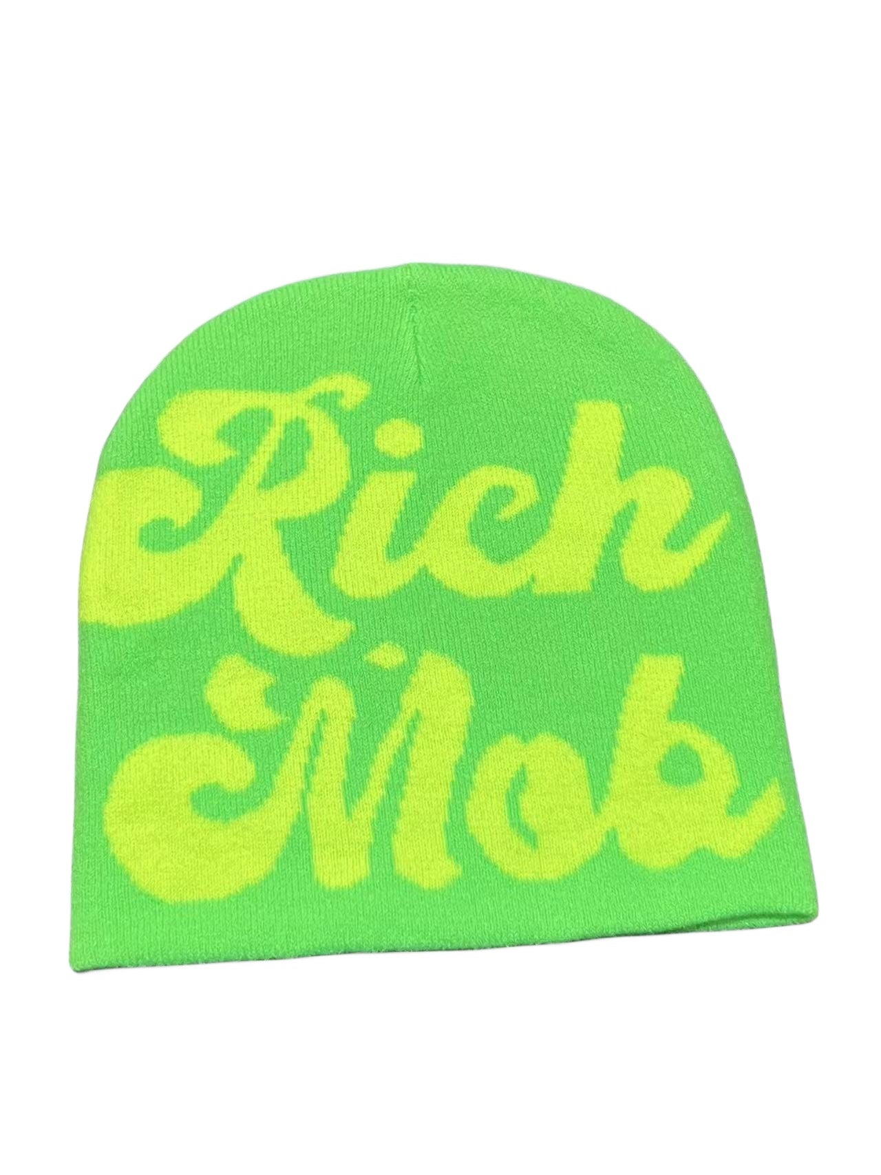 &quot;Rich Mob&quot; Knitted Beanies