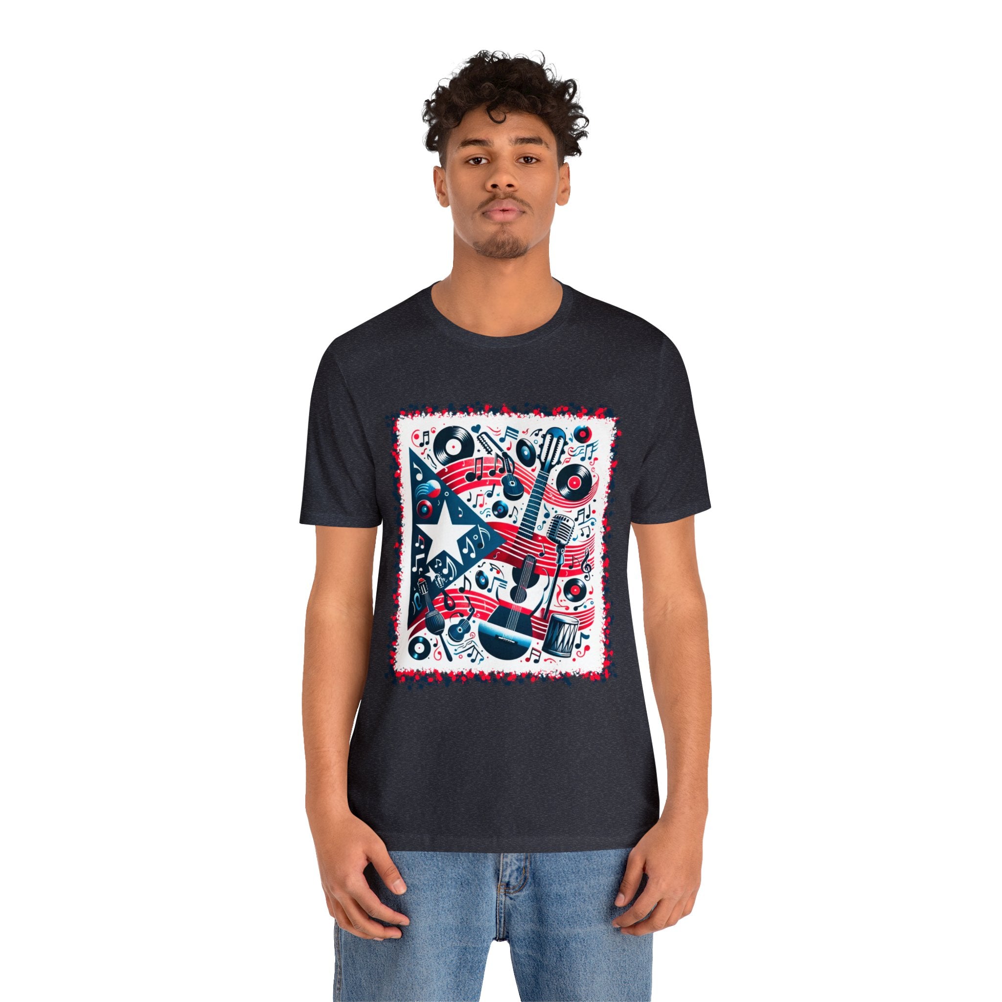 Puerto Rican Rhythm - Unisex Jersey Short Sleeve Tee