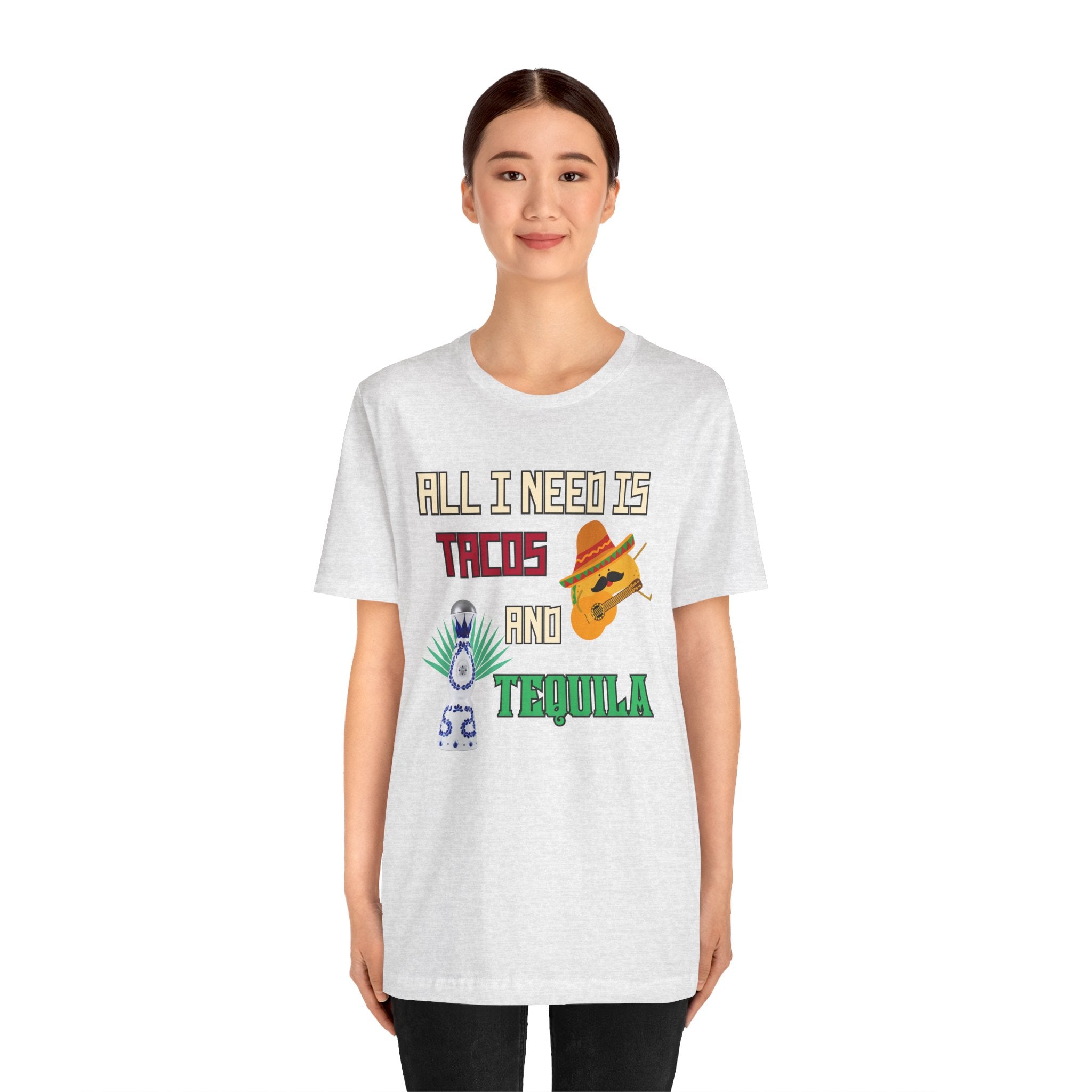 Tacos & Tequila - Unisex Jersey Short Sleeve Tee