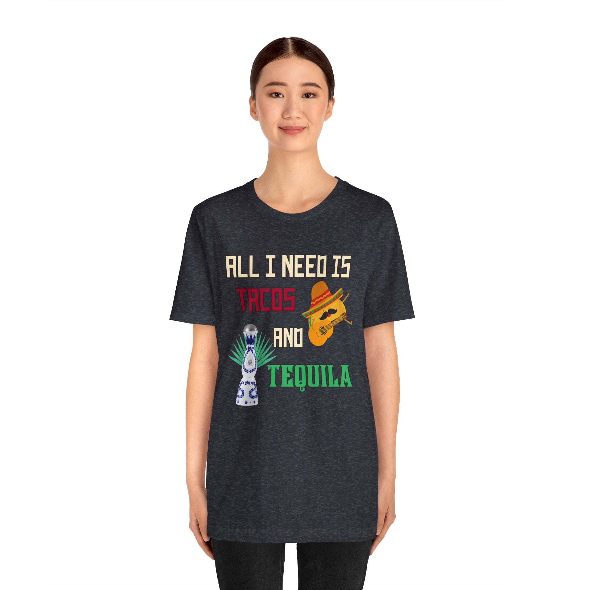 Tacos & Tequila - Unisex Jersey Short Sleeve Tee