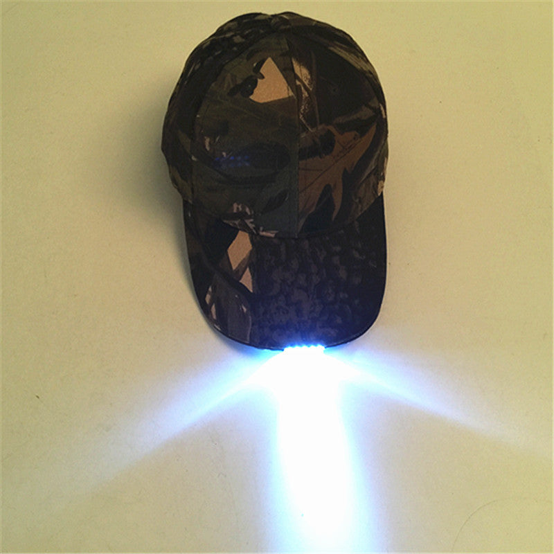 Baseball Hat with Built In LED lighting