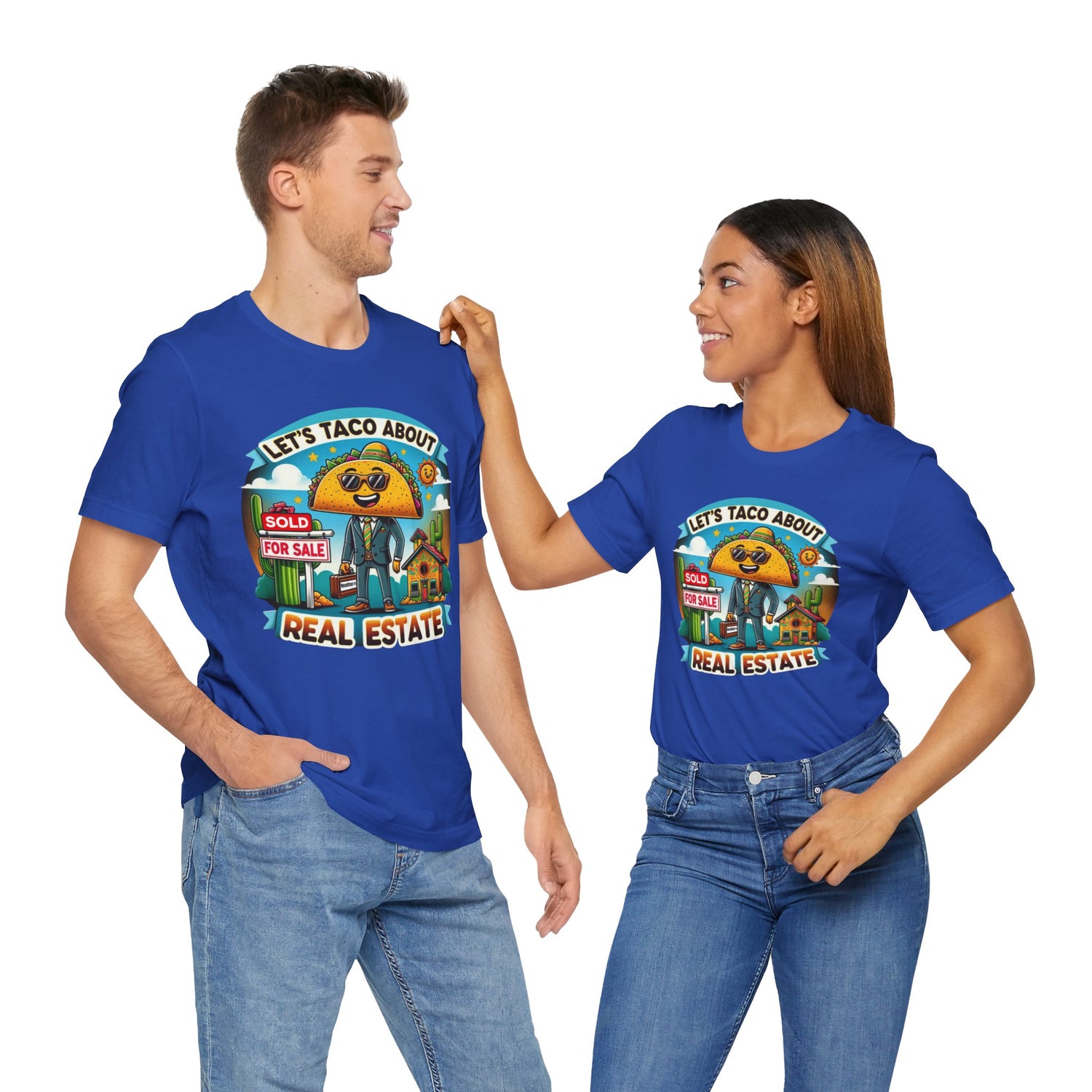 Lets Taco About Real Estate - Unisex Jersey Short Sleeve Tee
