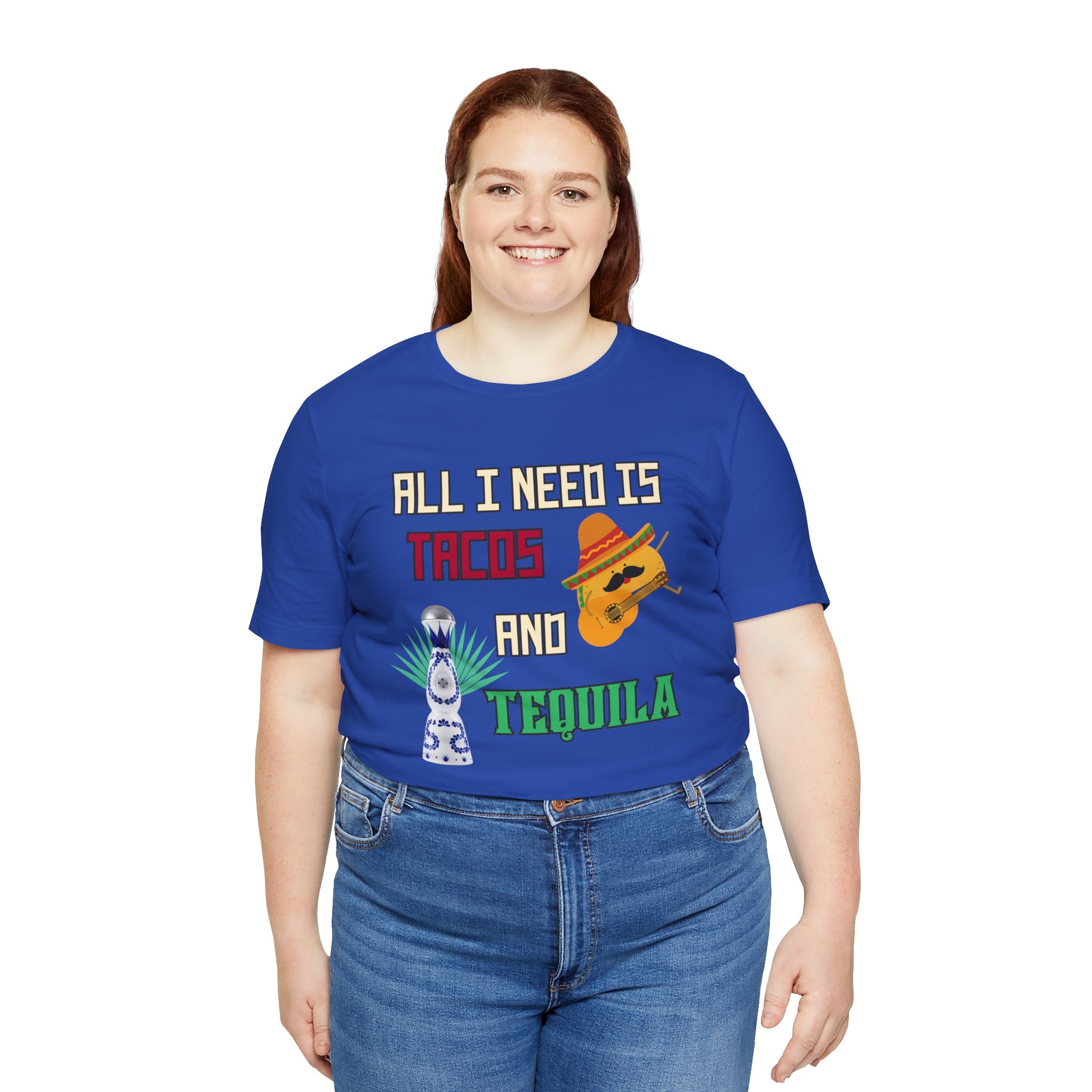 Tacos & Tequila - Unisex Jersey Short Sleeve Tee