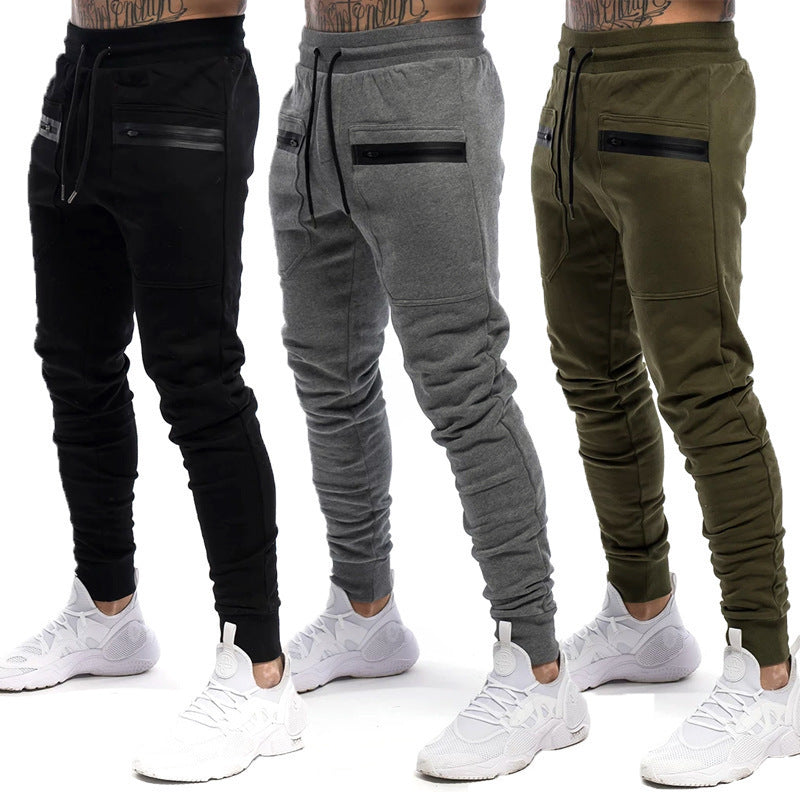 Running fitness pants men&