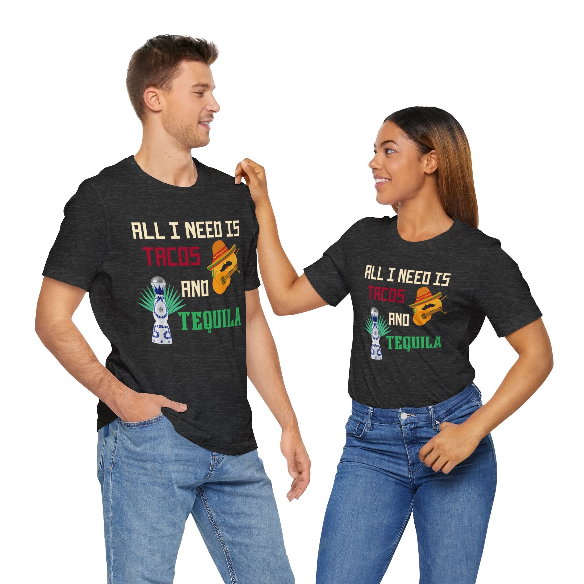 Tacos & Tequila - Unisex Jersey Short Sleeve Tee