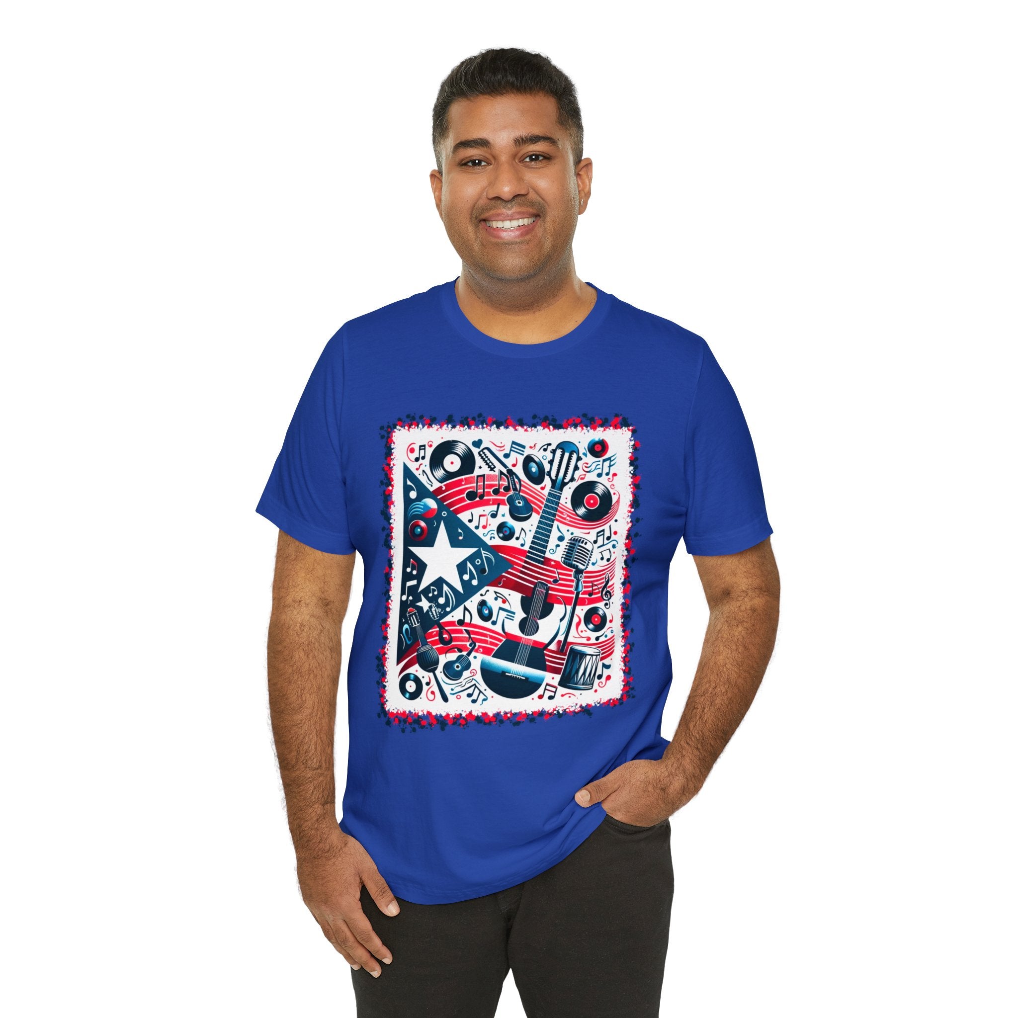 Puerto Rican Rhythm - Unisex Jersey Short Sleeve Tee