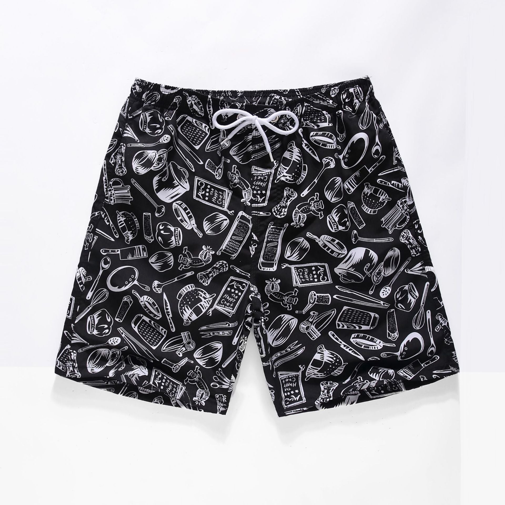 European And American Swimming Trunks Printed Amazon Large Casual