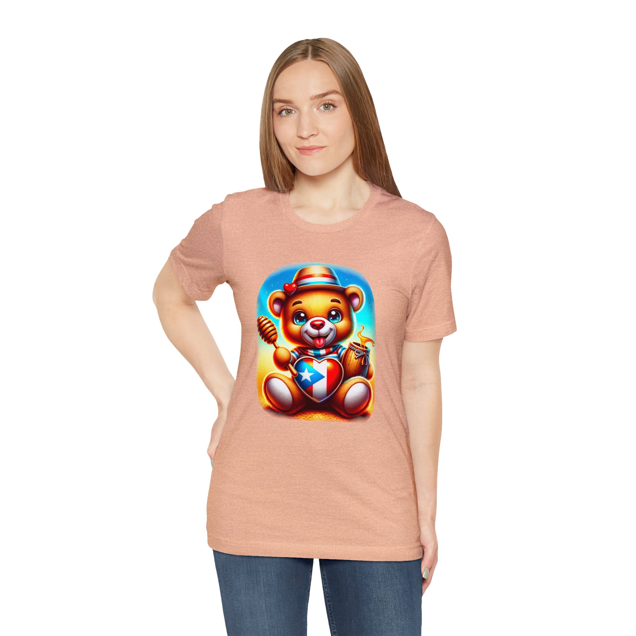 Honey Bear PR- Unisex Jersey Short Sleeve Tee