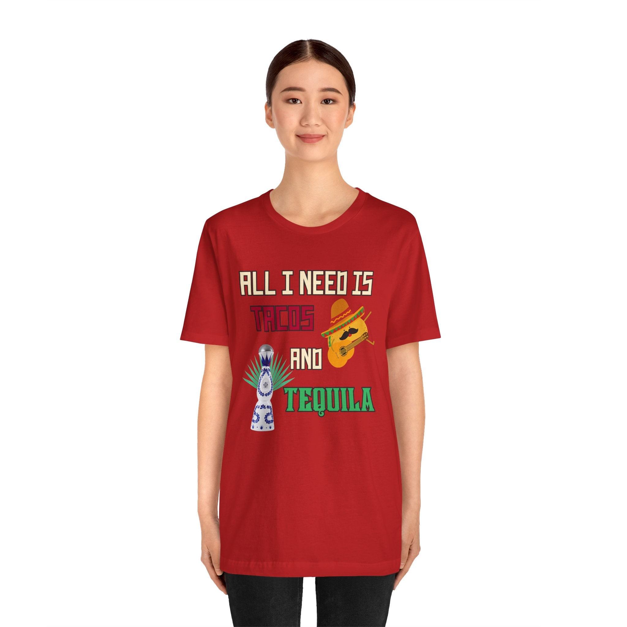 Tacos & Tequila - Unisex Jersey Short Sleeve Tee