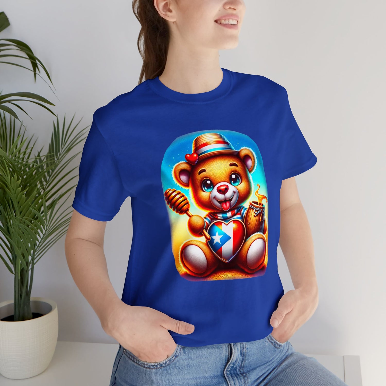 Honey Bear PR- Unisex Jersey Short Sleeve Tee