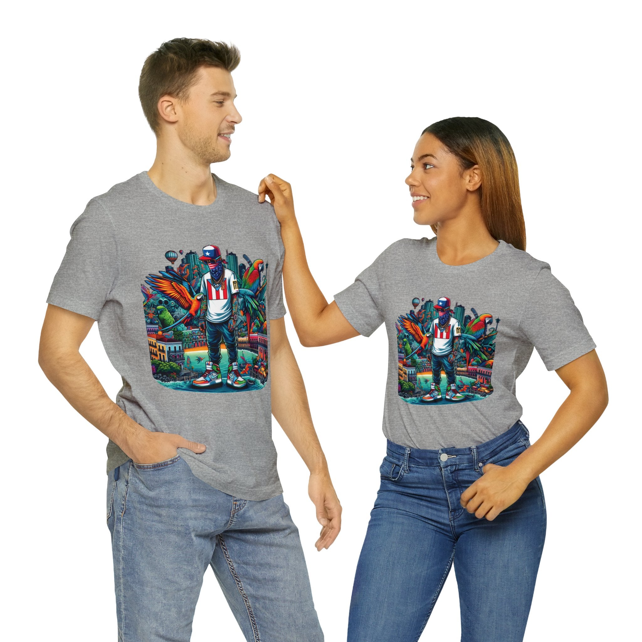 Tropical City Unisex Jersey Short Sleeve Tee