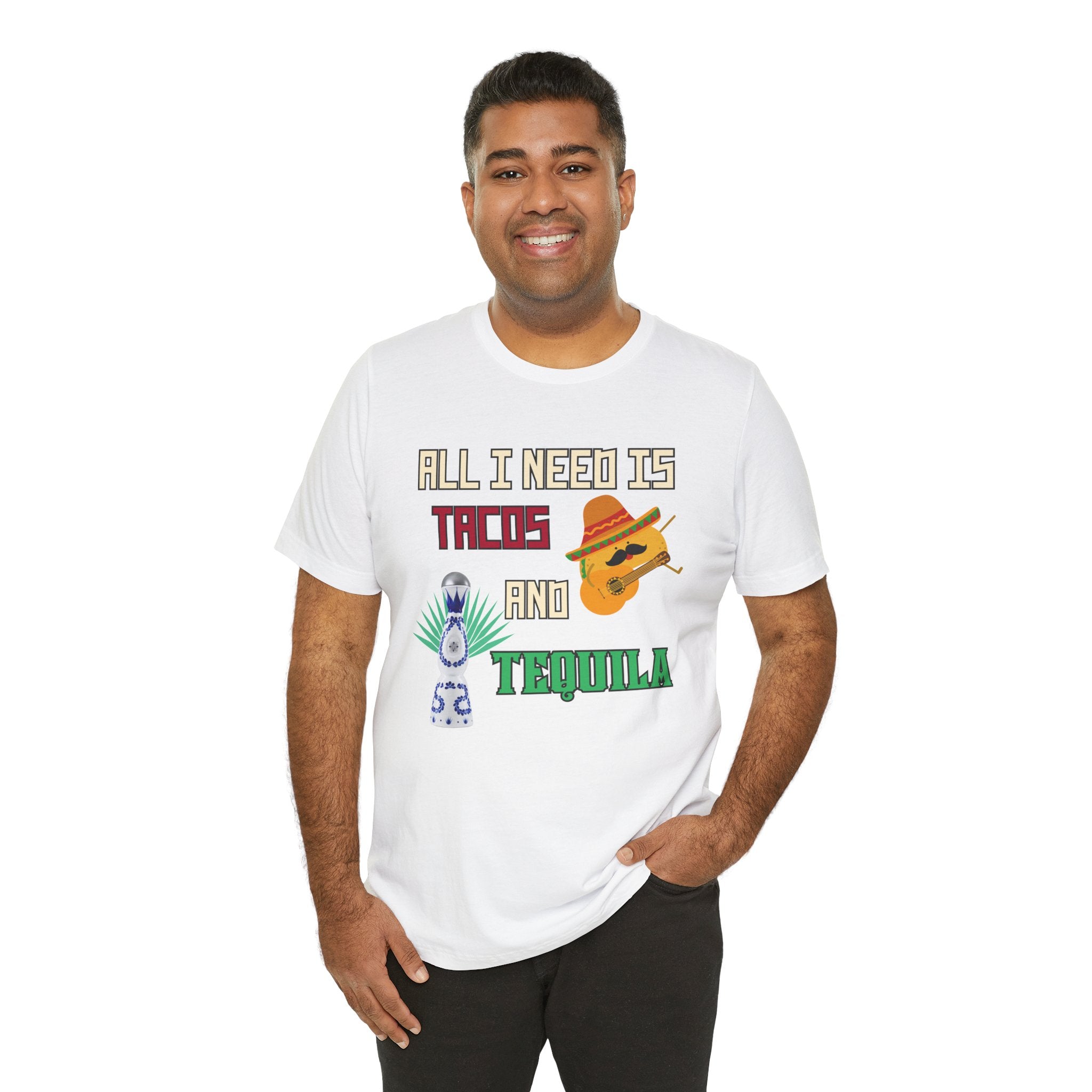 Tacos & Tequila - Unisex Jersey Short Sleeve Tee