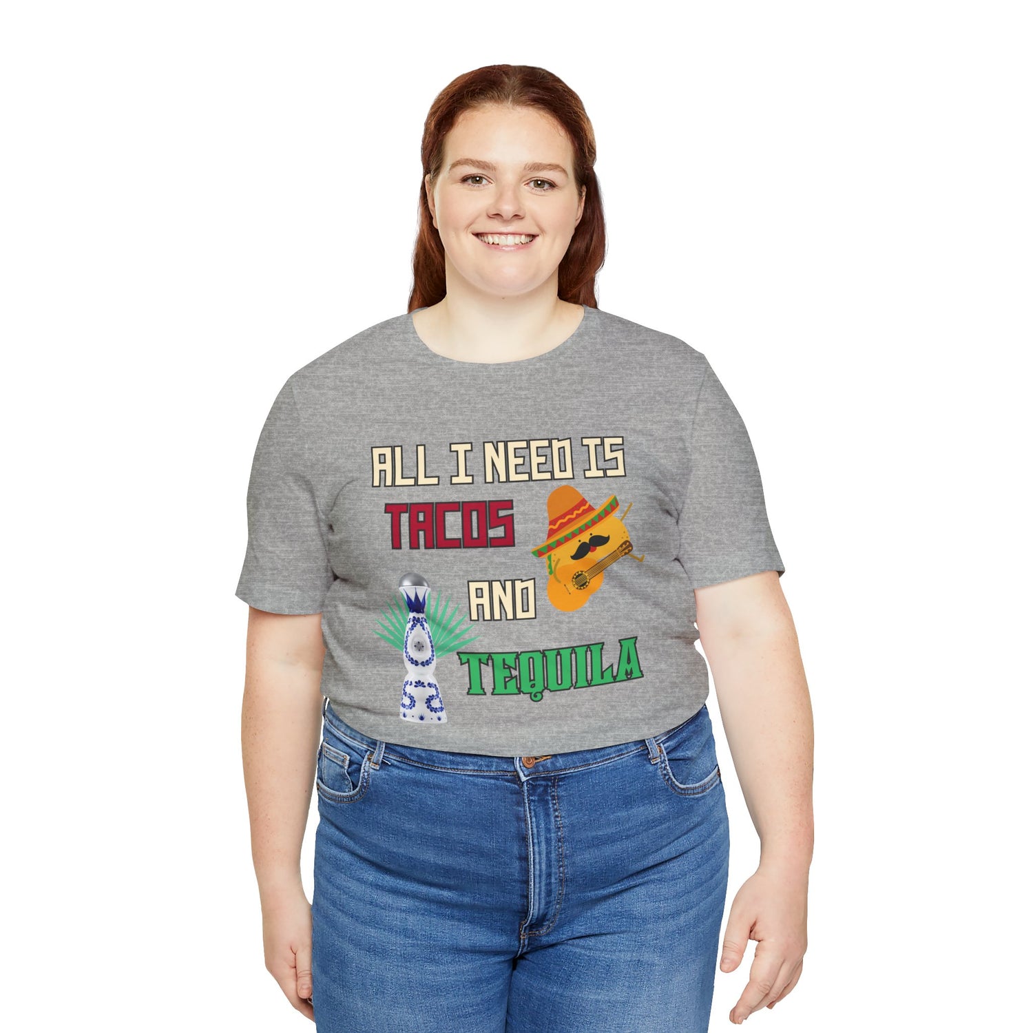 Tacos & Tequila - Unisex Jersey Short Sleeve Tee