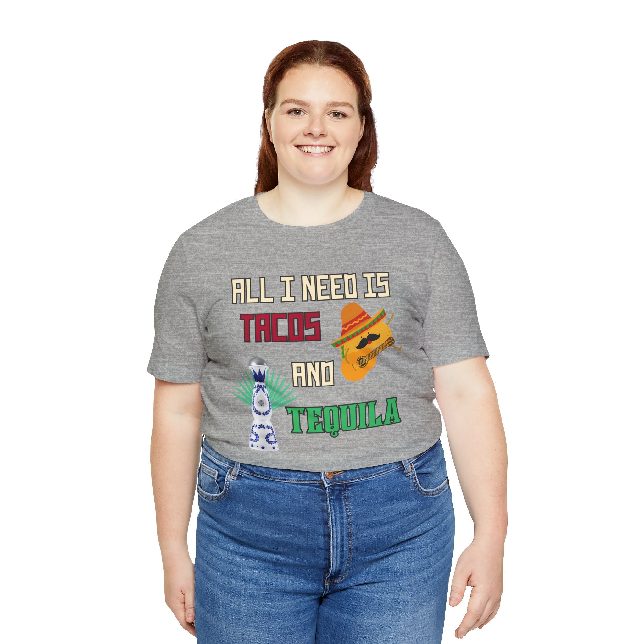 Tacos & Tequila - Unisex Jersey Short Sleeve Tee