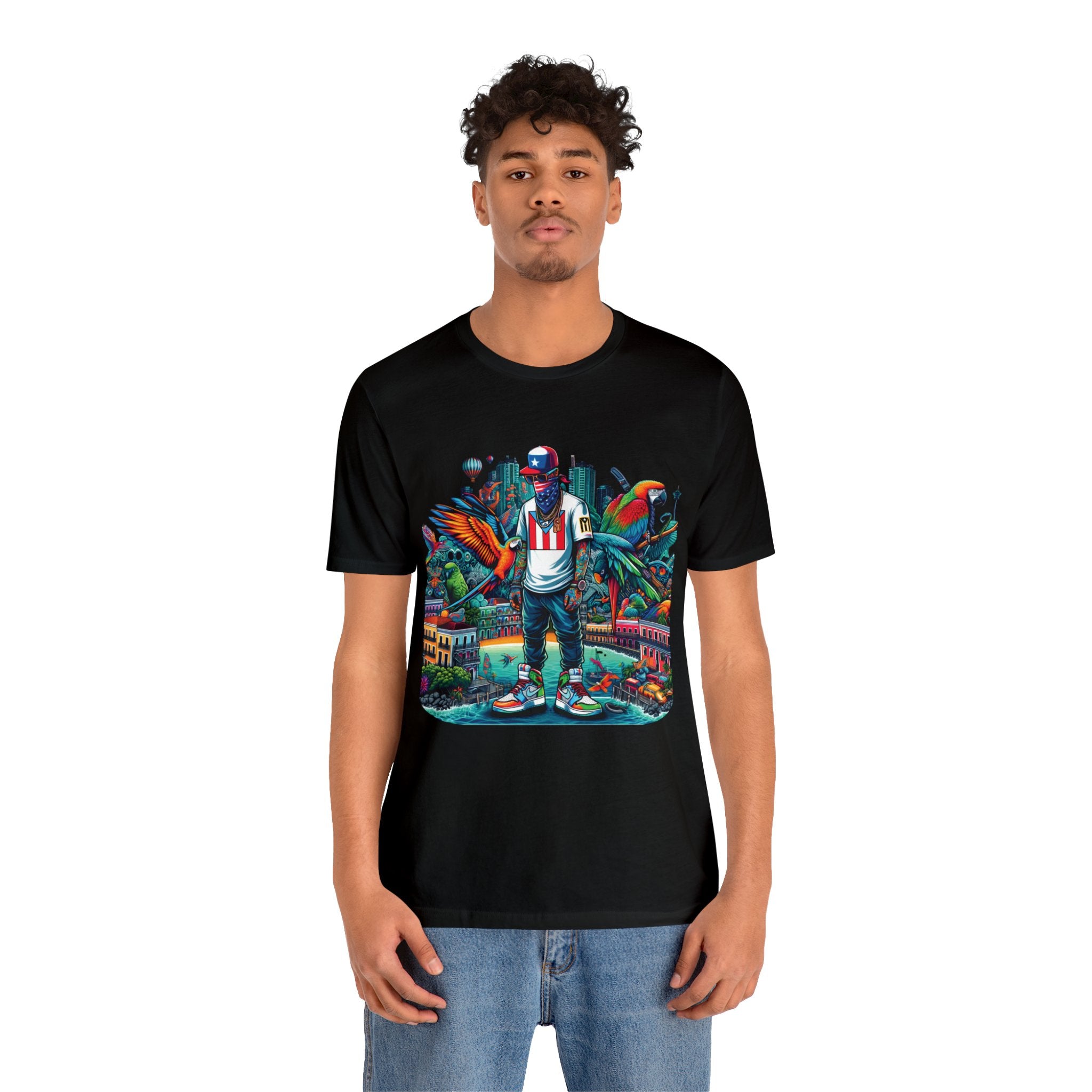 Tropical City Unisex Jersey Short Sleeve Tee