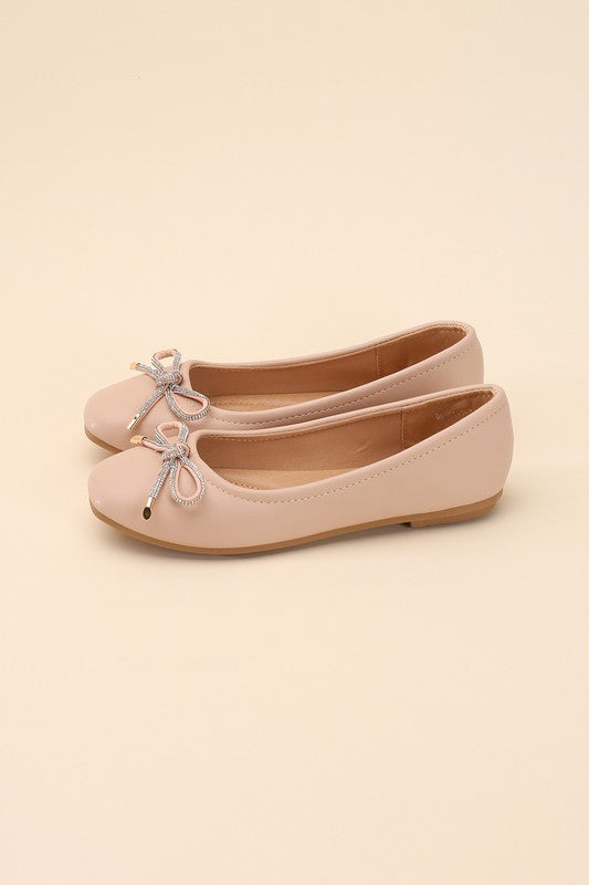 DOROTHY-77 Bow Ballet Flats