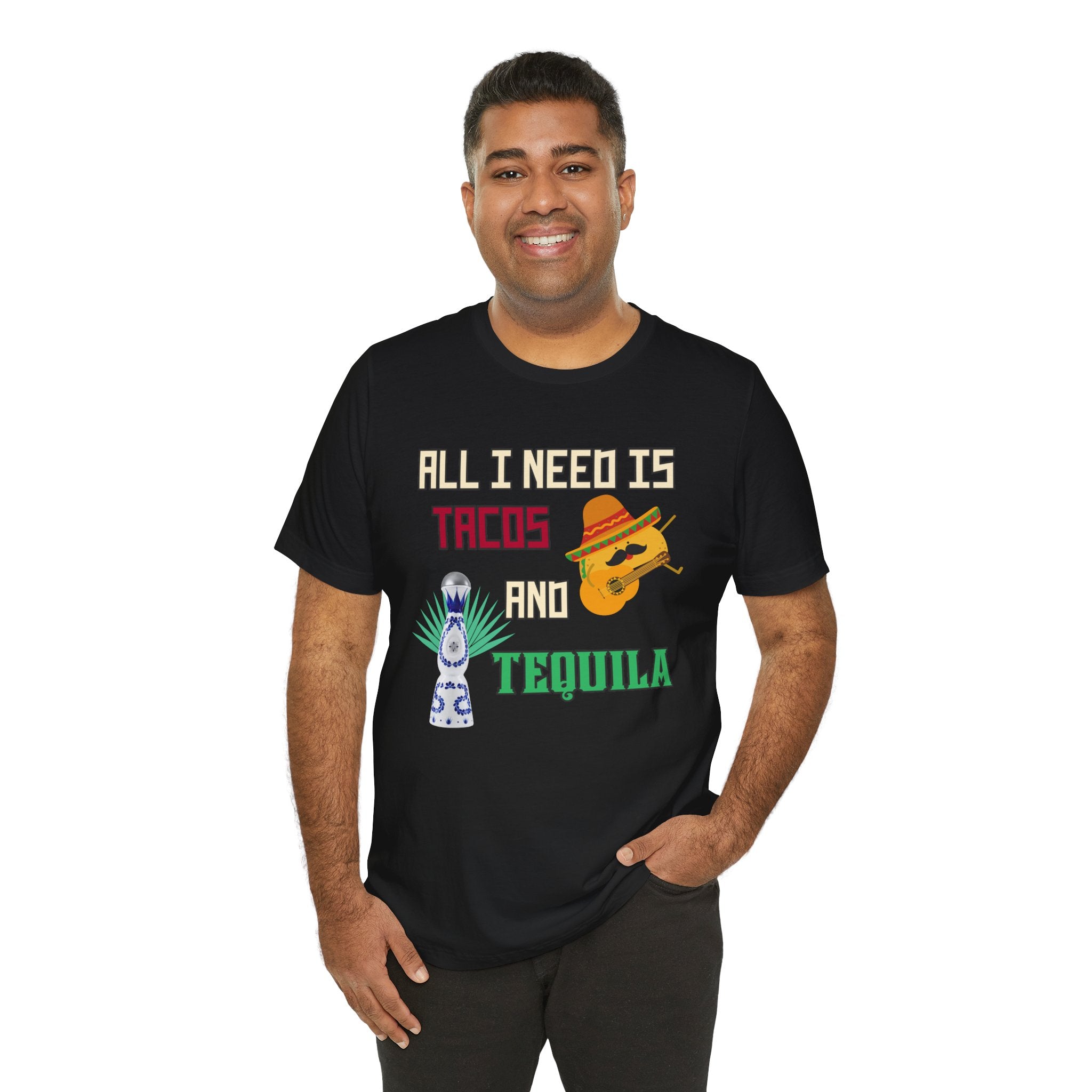 Tacos & Tequila - Unisex Jersey Short Sleeve Tee