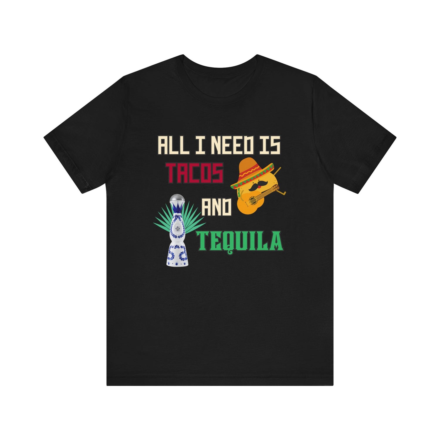 Tacos & Tequila - Unisex Jersey Short Sleeve Tee