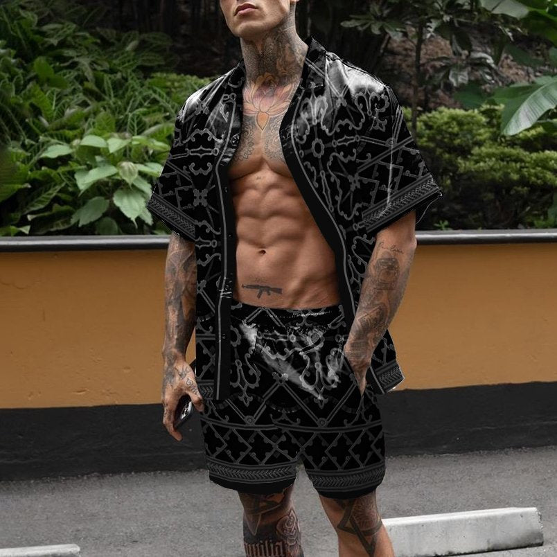 Loose Shirt Casual Men&