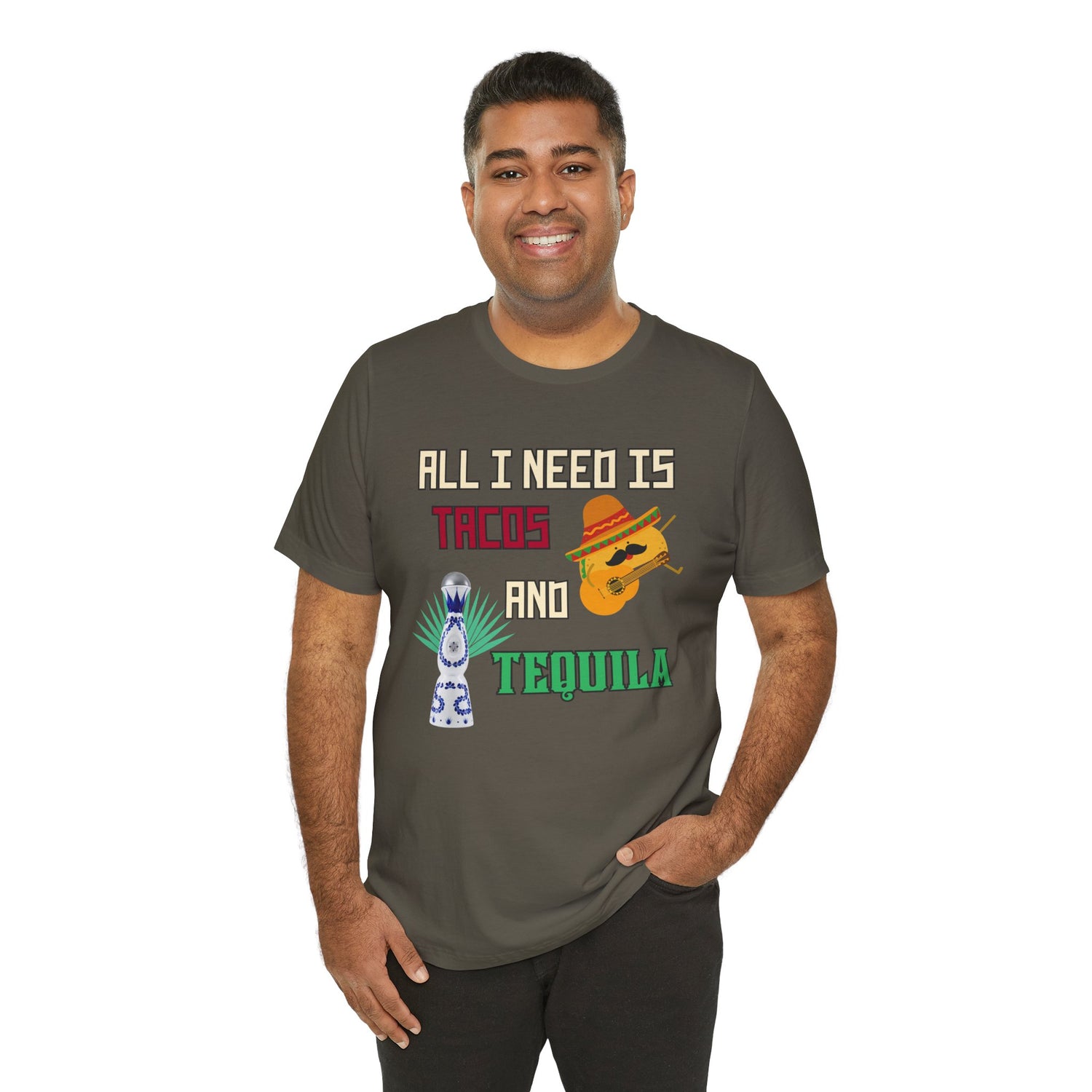Tacos & Tequila - Unisex Jersey Short Sleeve Tee