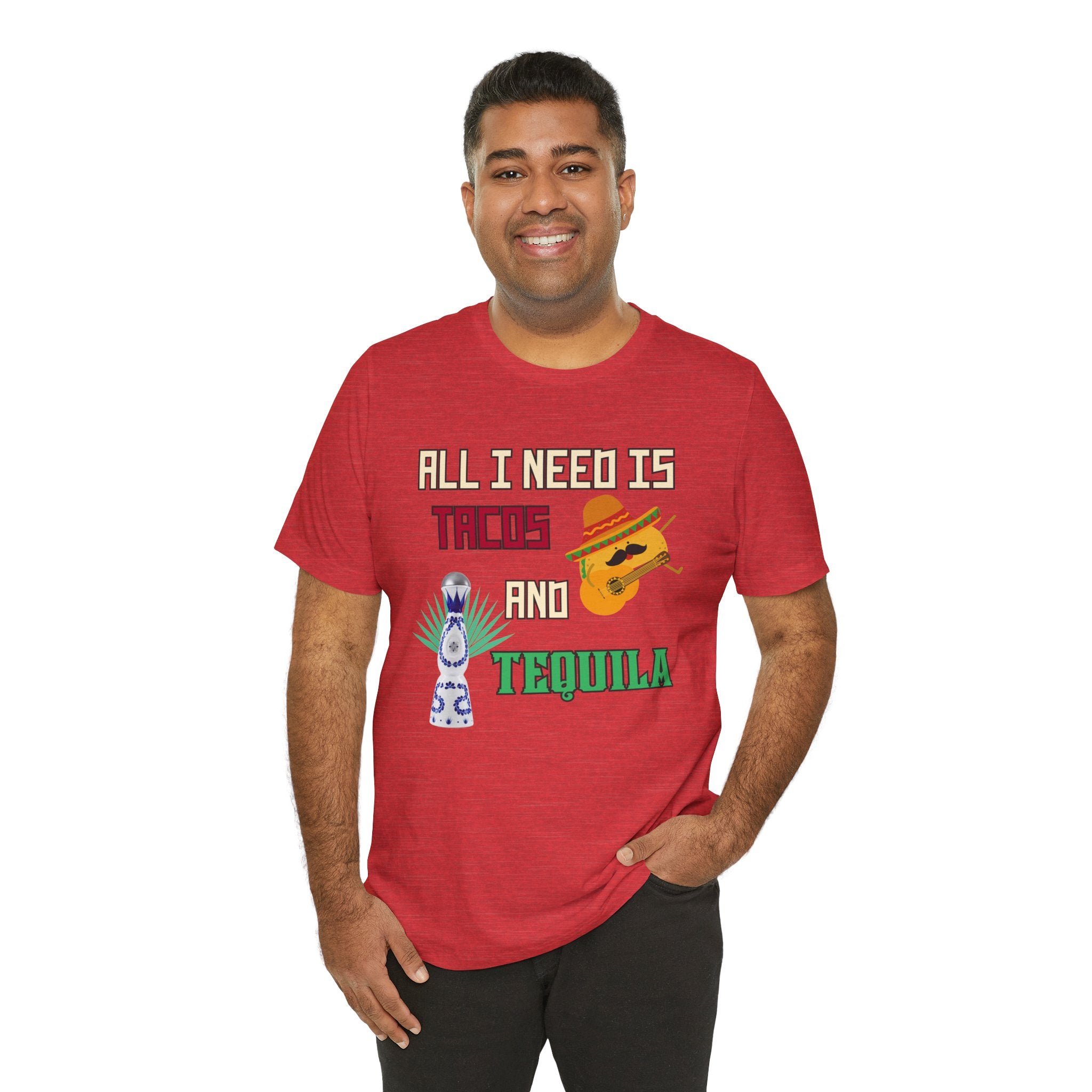 Tacos & Tequila - Unisex Jersey Short Sleeve Tee