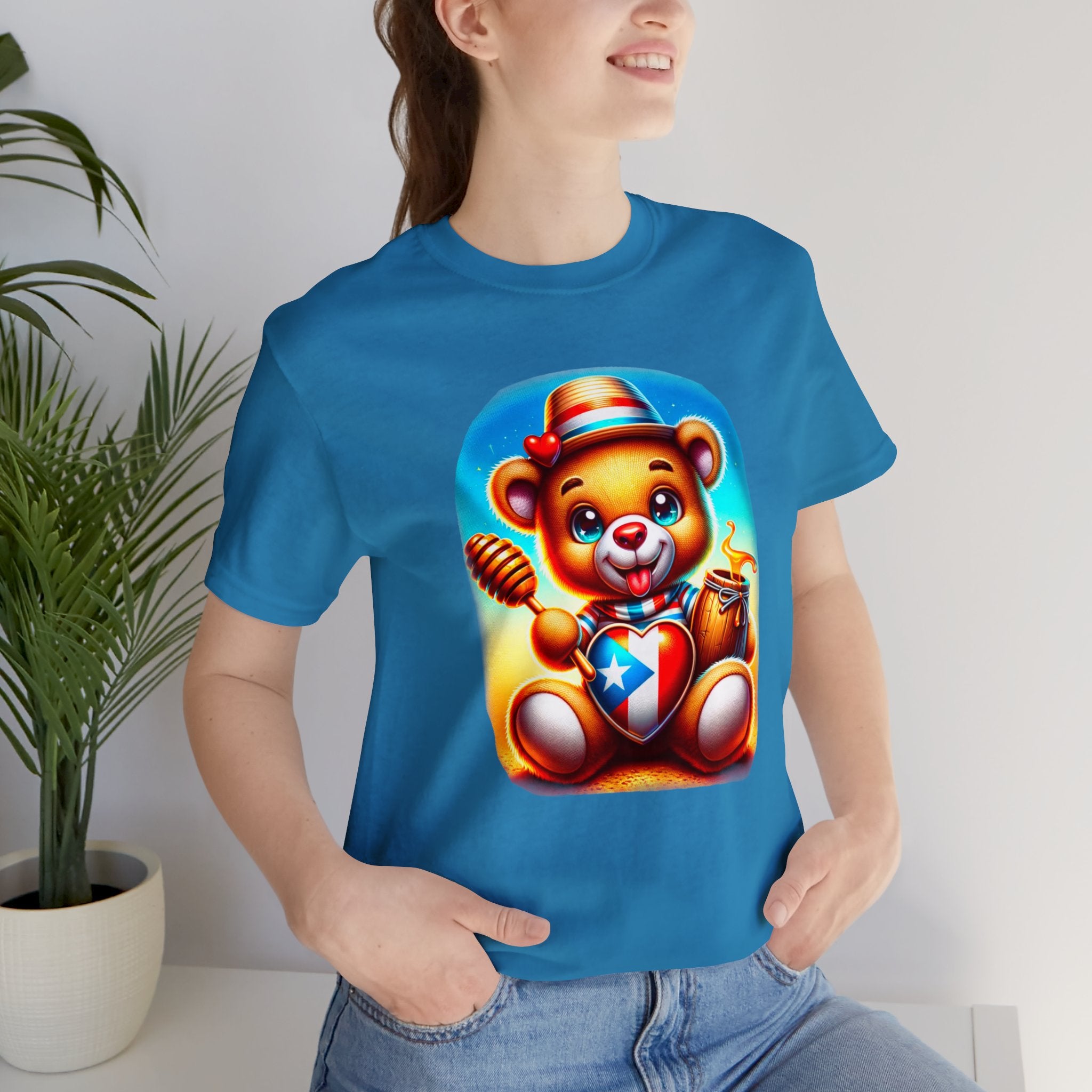Honey Bear PR- Unisex Jersey Short Sleeve Tee