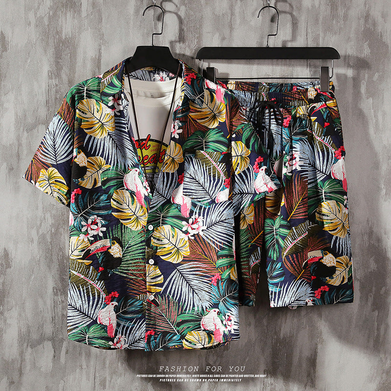 Flower shirt set