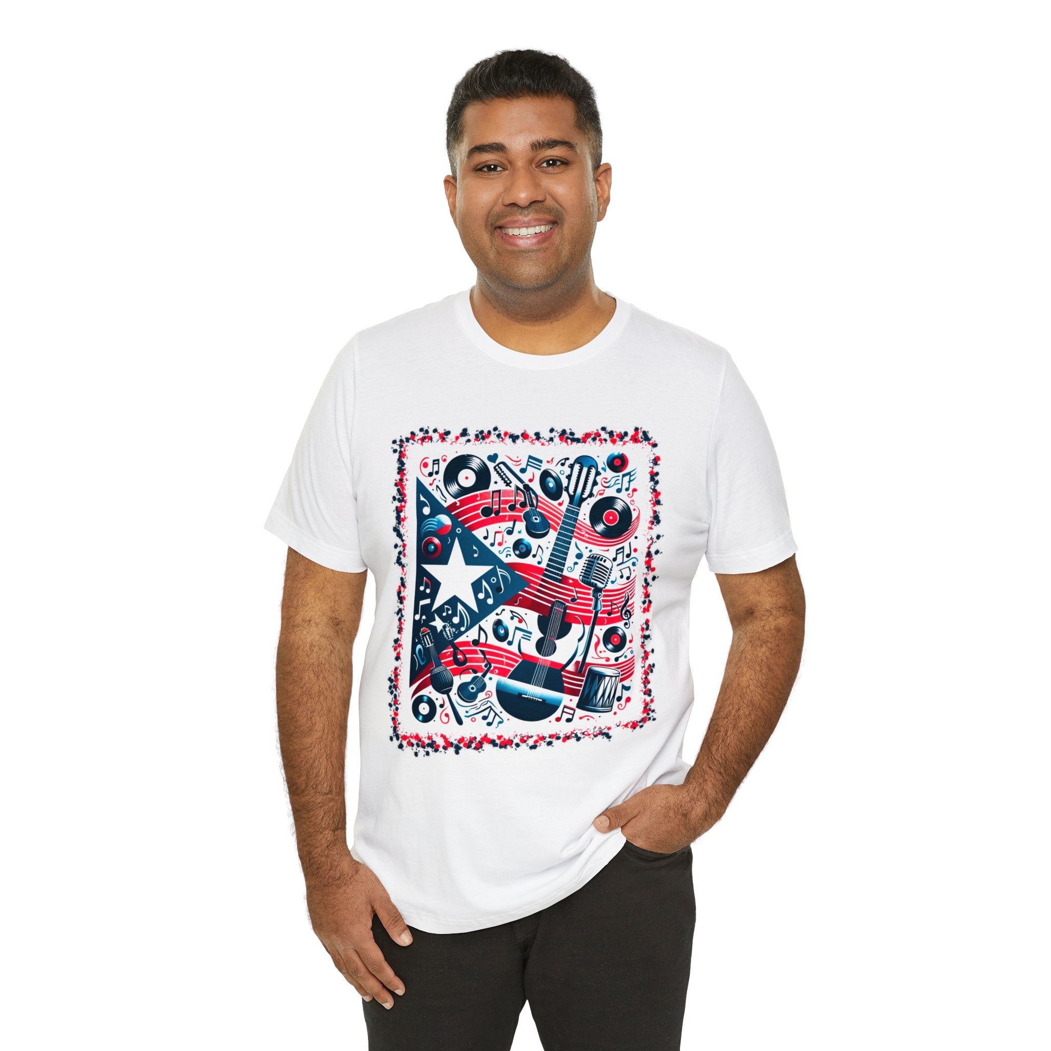 Puerto Rican Rhythm - Unisex Jersey Short Sleeve Tee