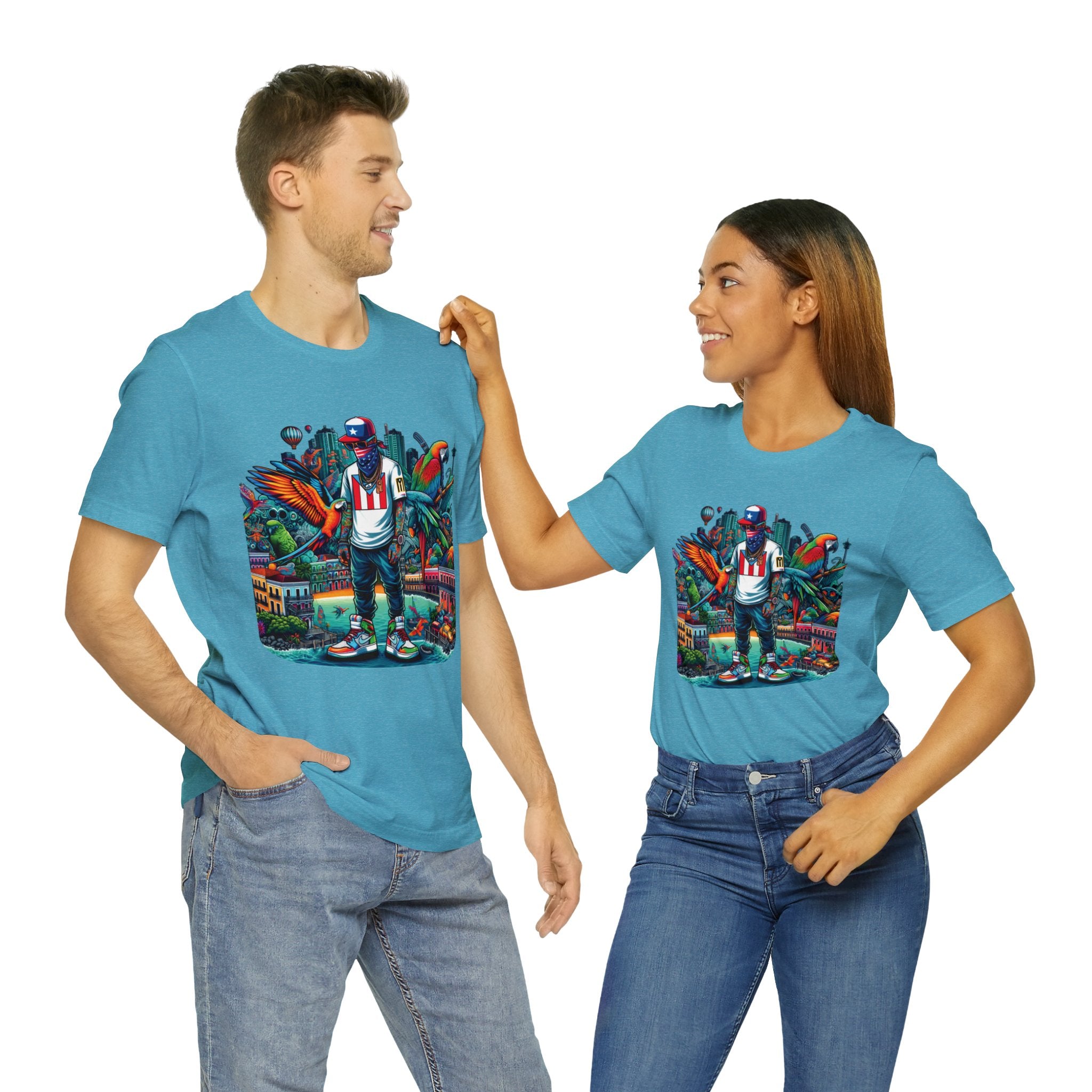 Tropical City Unisex Jersey Short Sleeve Tee