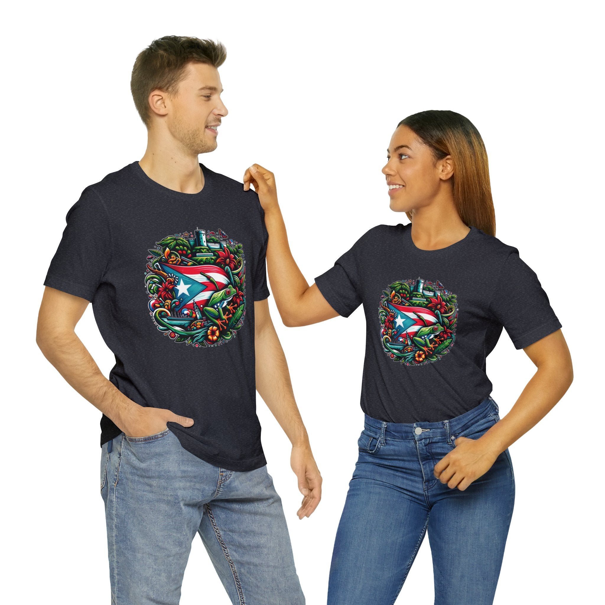 Puerto Rican Vibes - Unisex Jersey Short Sleeve Tee