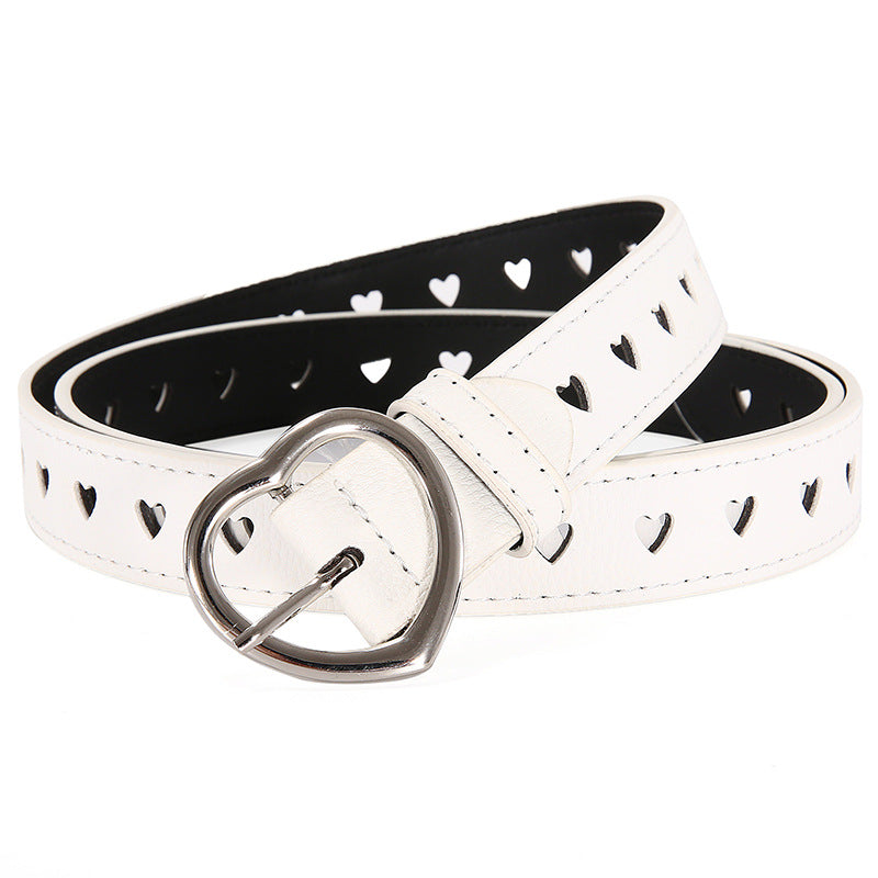 Simple And Versatile Girls Leather Belt